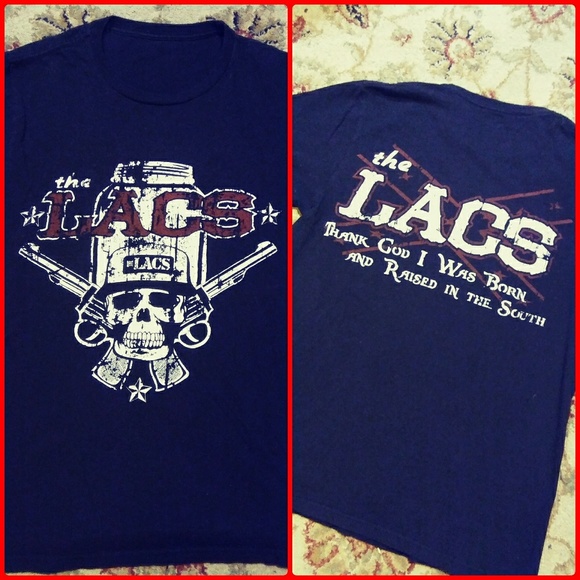 T-shirt. 'The Lacs' sz. med - Picture 1 of 7
